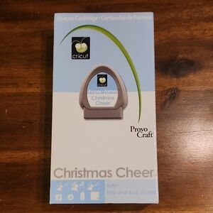 Cricut Christmas Cheer Shapes Cartridge With All Peices